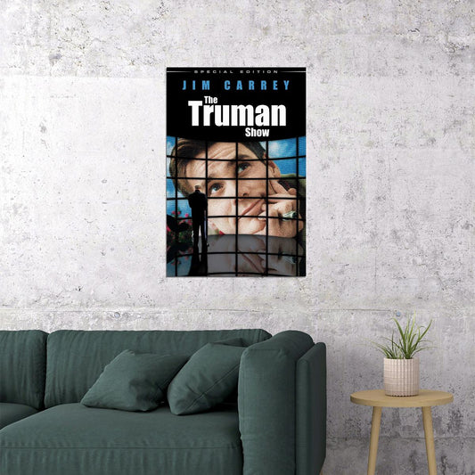 The Truman Show Movie Classic Comedy Movie Vintage Poster Wall Art Print Home Wall Decor - xonomax