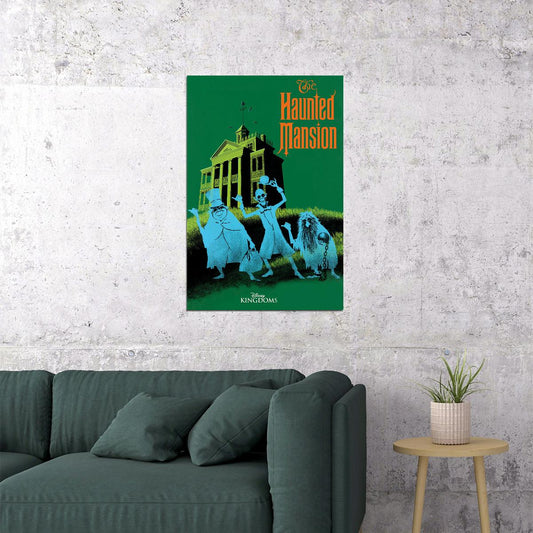 Haunted Mansion 1969 Travel Poster Wall Art Print Home Wall Decor - xonomax