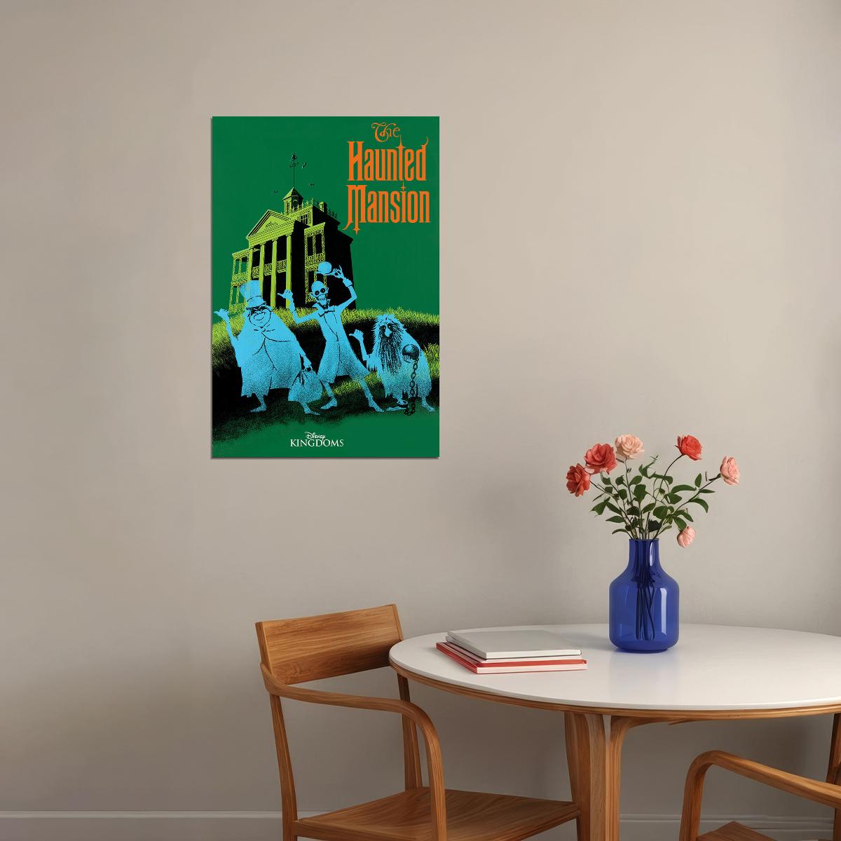 Haunted Mansion 1969 Travel Poster Wall Art Print Home Wall Decor - xonomax