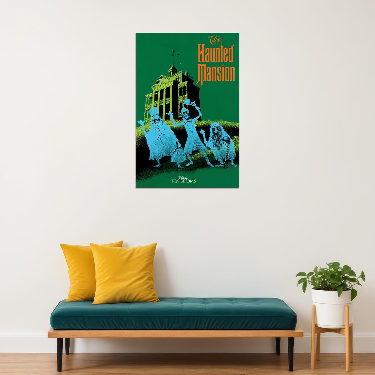 Haunted Mansion 1969 Travel Poster Wall Art Print Home Wall Decor - xonomax