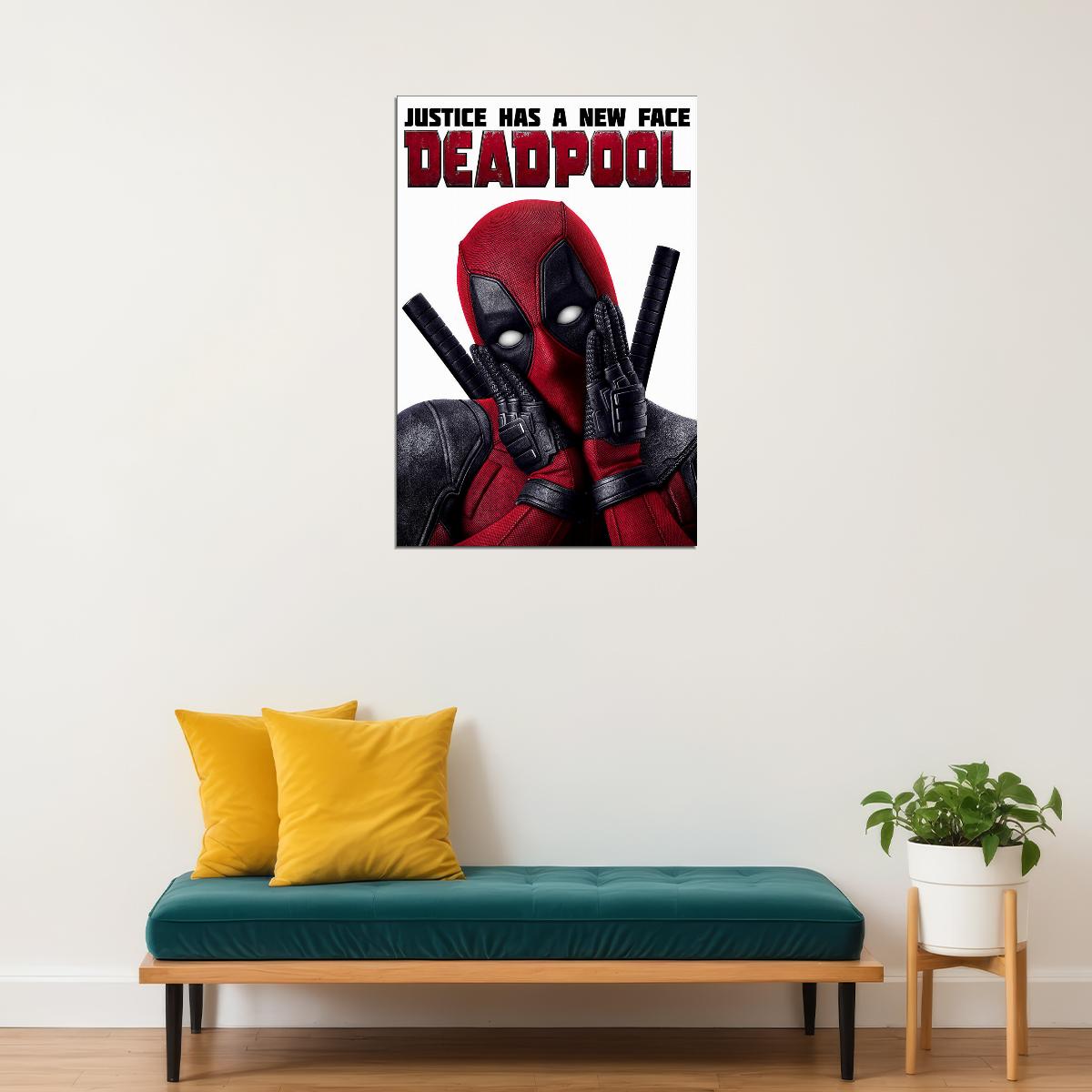 Deadpool Action Fantasy Movie Poster Wall Art Print Home Wall Decor - xonomax