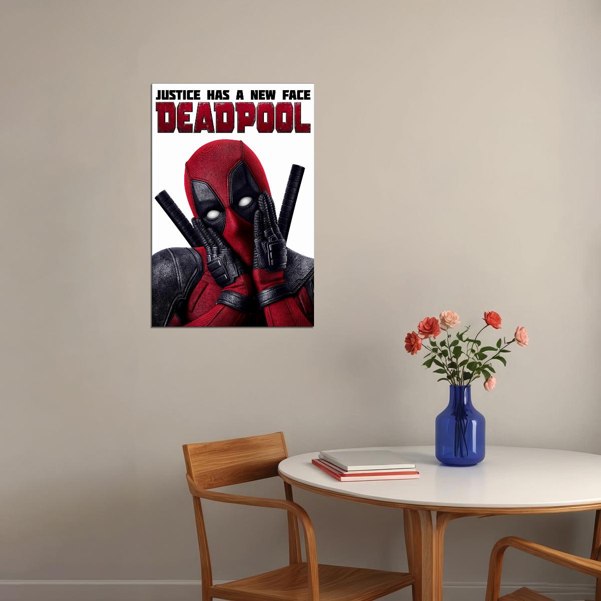Deadpool Action Fantasy Movie Poster Wall Art Print Home Wall Decor - xonomax