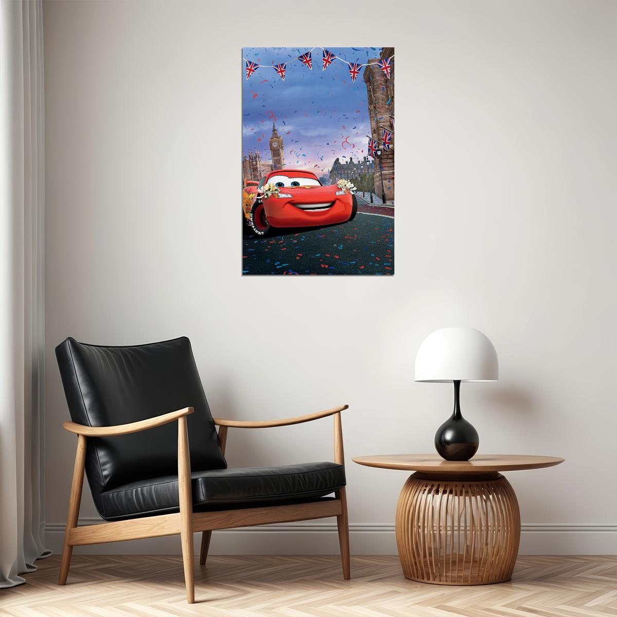 Cars 2 Car Action Fantasy Movie Poster Wall Art Print Home Wall Decor - xonomax