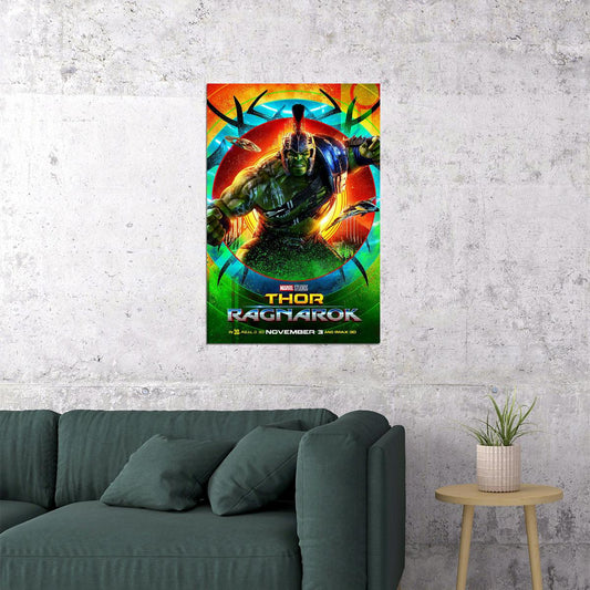 Thor Ragnarok Adventure Movie Poster Wall Art Print Home Wall Decor - xonomax
