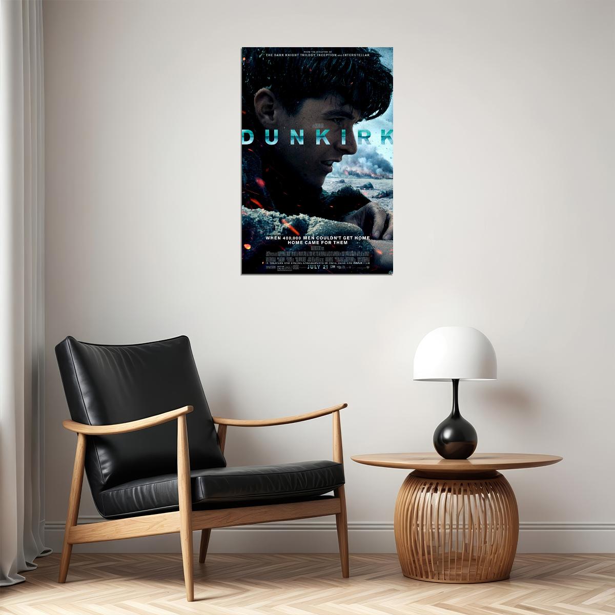 Dunkirk Action Movie Poster Wall Art Print Home Wall Decor - xonomax
