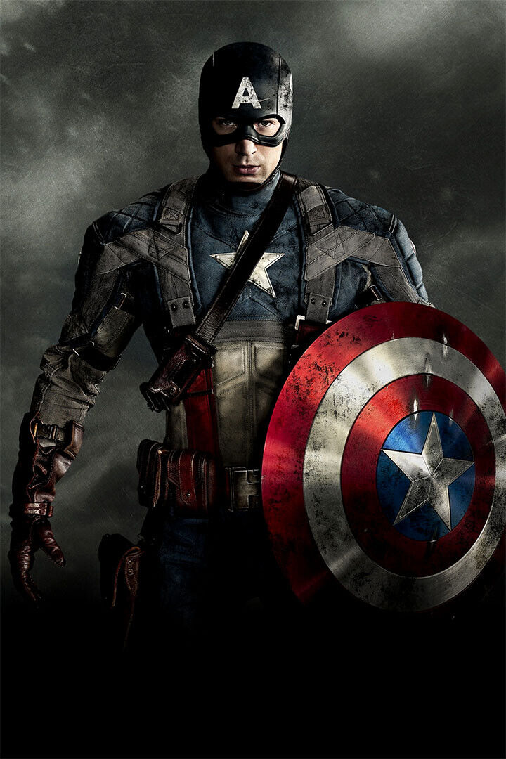 Captain America First Avenger Action Poster Wall Art Print Home Wall Decor - xonomax
