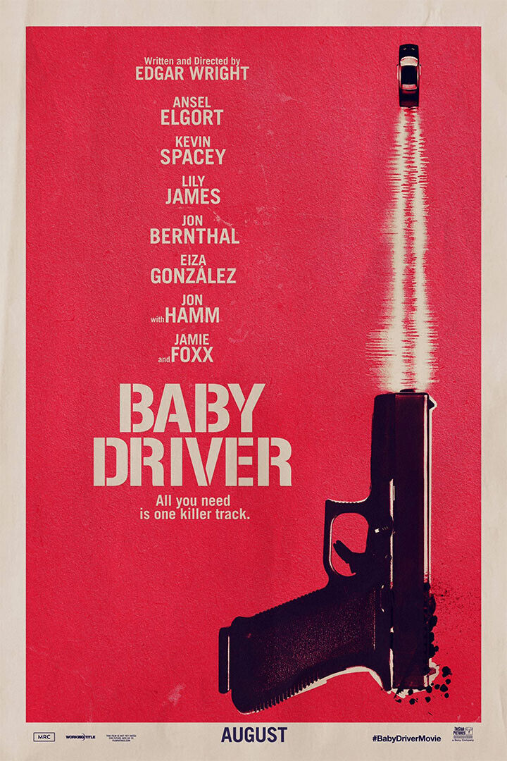 Baby Driver Action Movie Poster Wall Art Print Home Wall Decor - xonomax