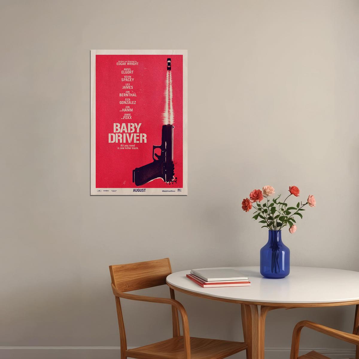 Baby Driver Action Movie Poster Wall Art Print Home Wall Decor - xonomax