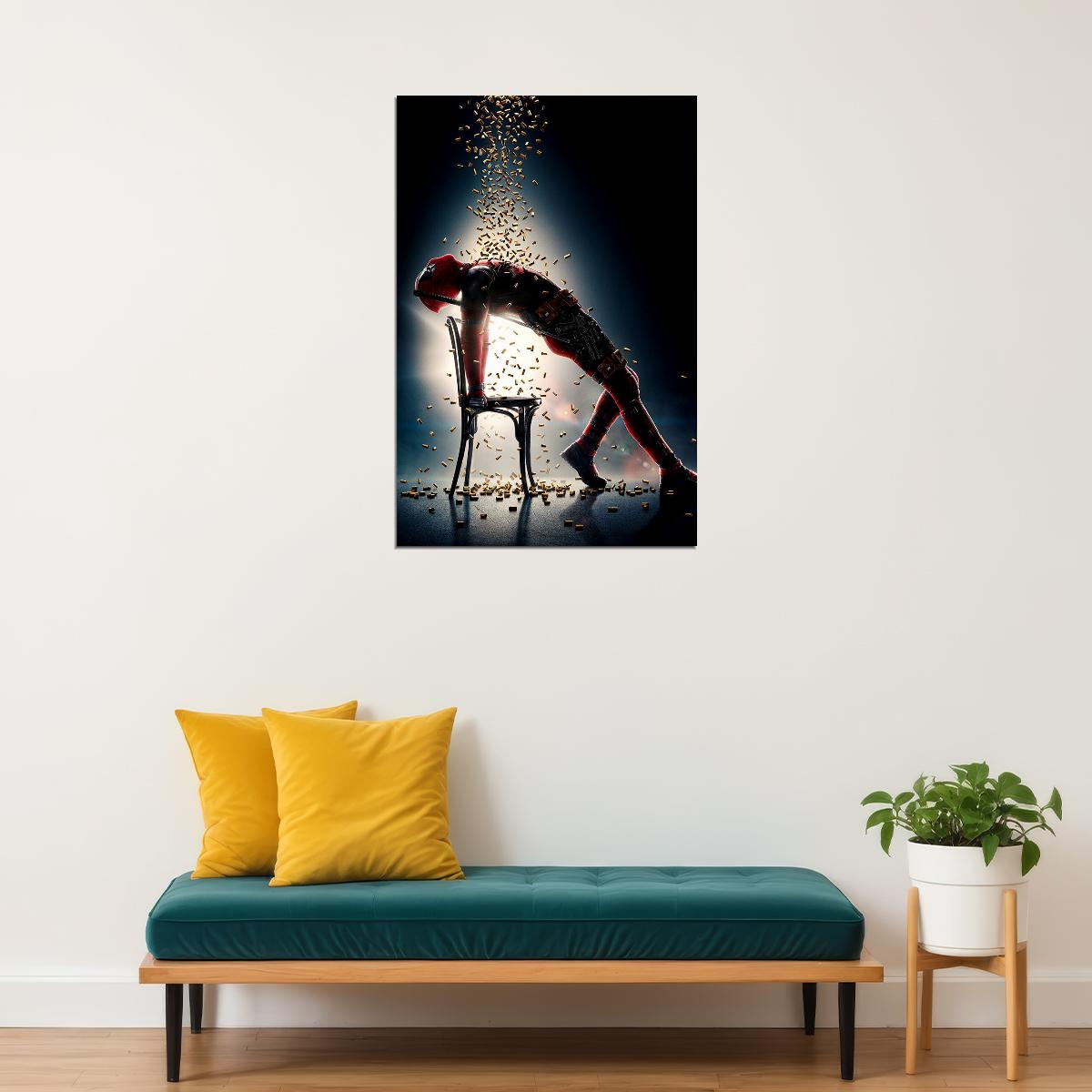 Deadpool Action Fantasy Comedy Movie Poster Wall Art Print Home Wall Decor - xonomax