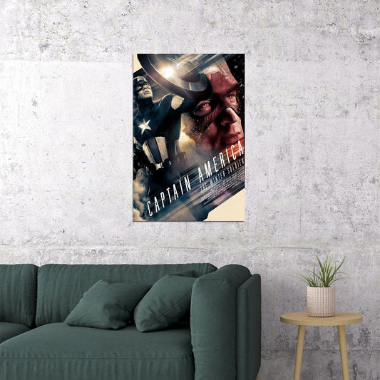 Captain America Winter Soldier Movie Poster Wall Art Print Home Wall Decor - xonomax