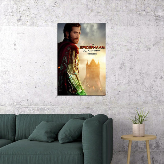Spider Man Far From Fantasy Movie Poster Wall Art Print Home Wall Decor - xonomax