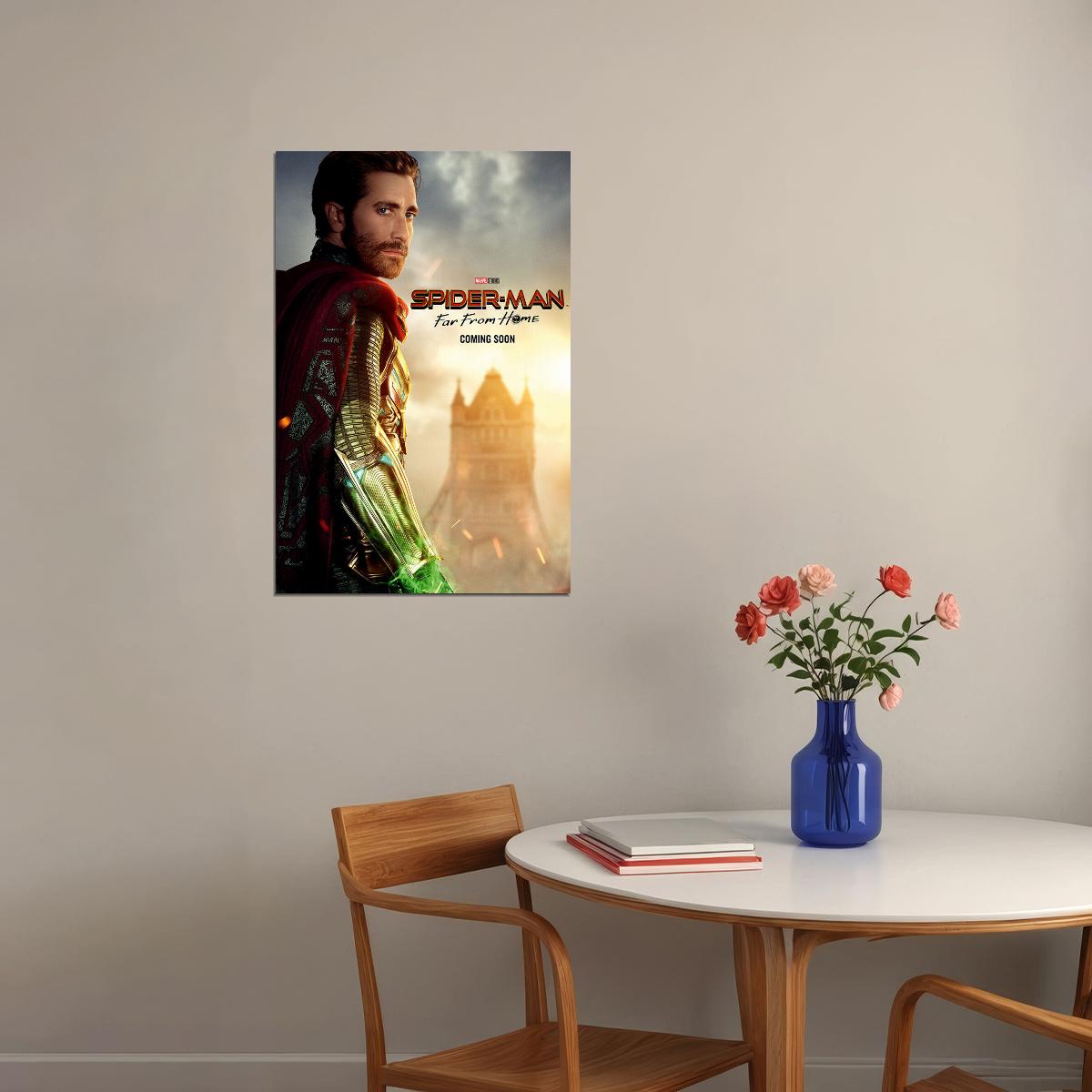 Spider Man Far From Fantasy Movie Poster Wall Art Print Home Wall Decor - xonomax