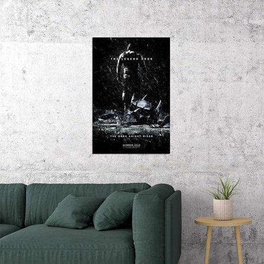 The Dark Knight Rises Action Superpower Poster Wall Art Print Home Wall Decor - xonomax