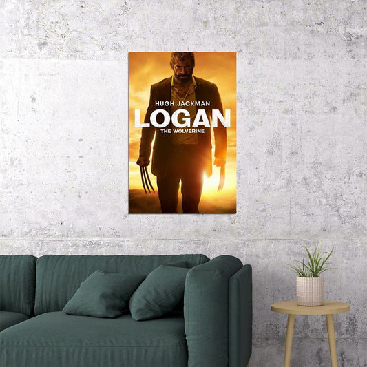Logan Noir Action Mutant Movie Poster Wall Art Print Home Wall Decor - xonomax