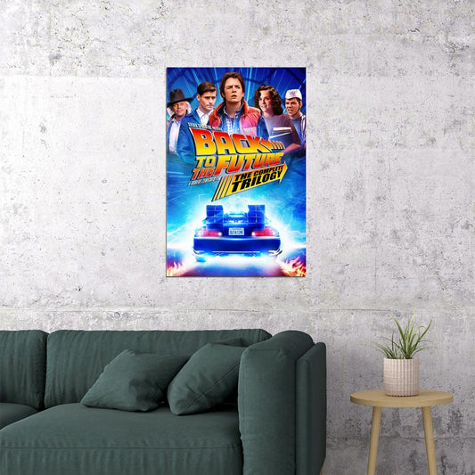 Back To The Future The Complete Poster Wall Art Print Home Wall Decor - xonomax
