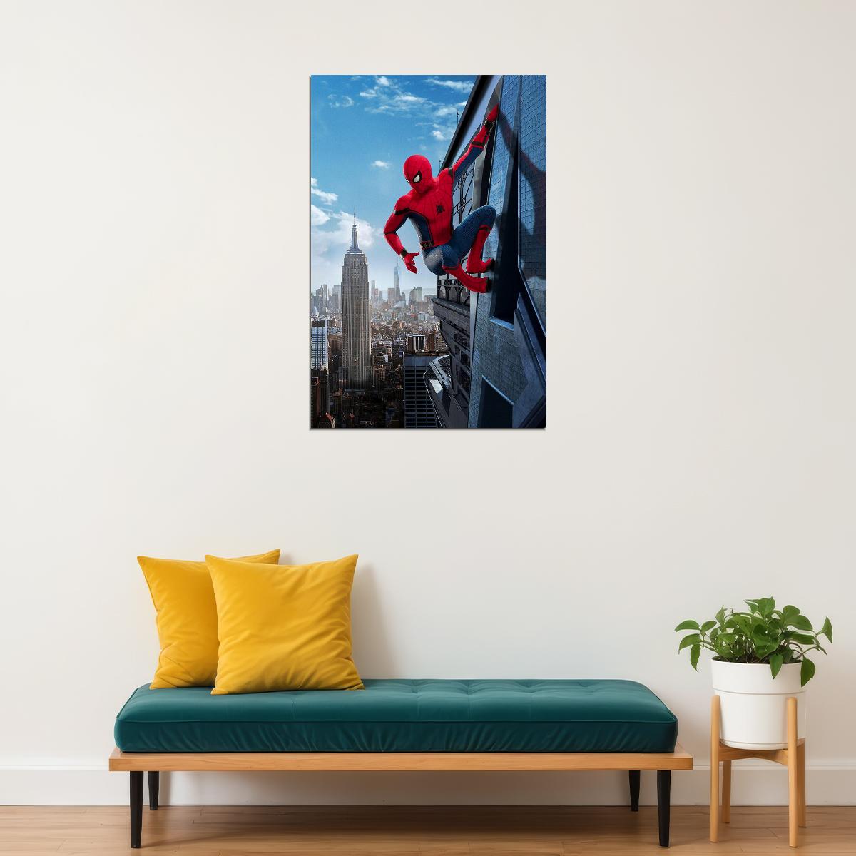 Spider Man Action Movie Poster Wall Art Print Home Wall Decor - xonomax