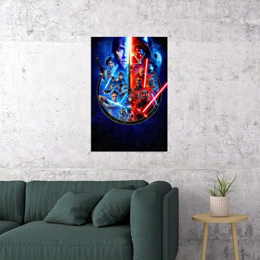 Star Wars The Complete Saga Poster Wall Art Print Home Wall Decor - xonomax
