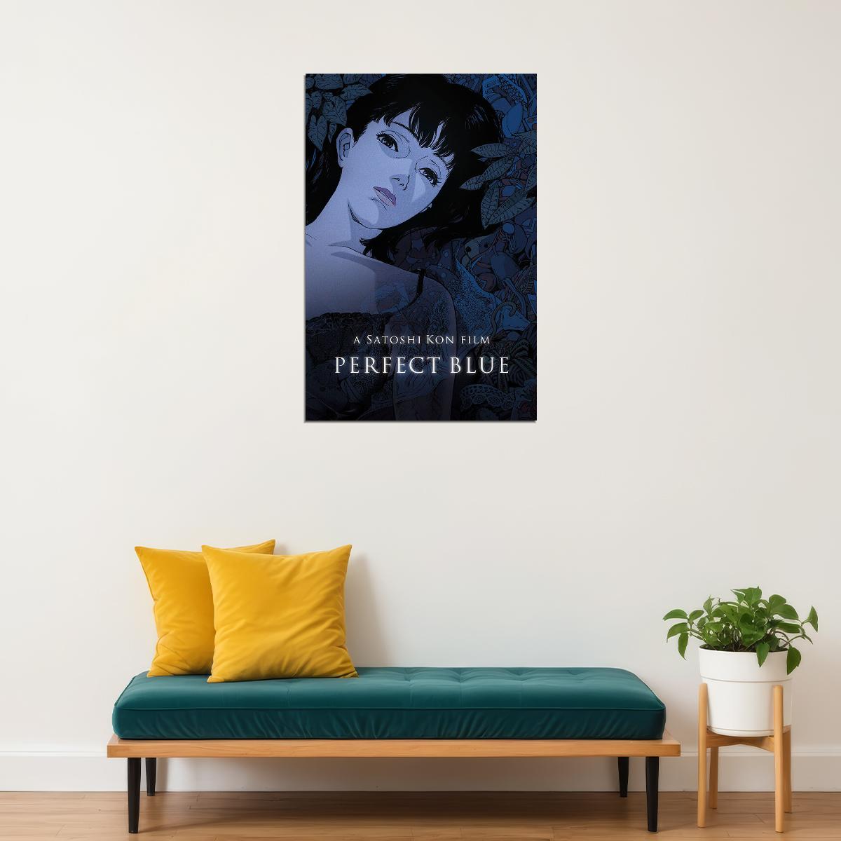 Perfect Blue Crime Mystery Thriller Anime Film Movie Poster Wall Art Print Home Wall Decor - xonomax