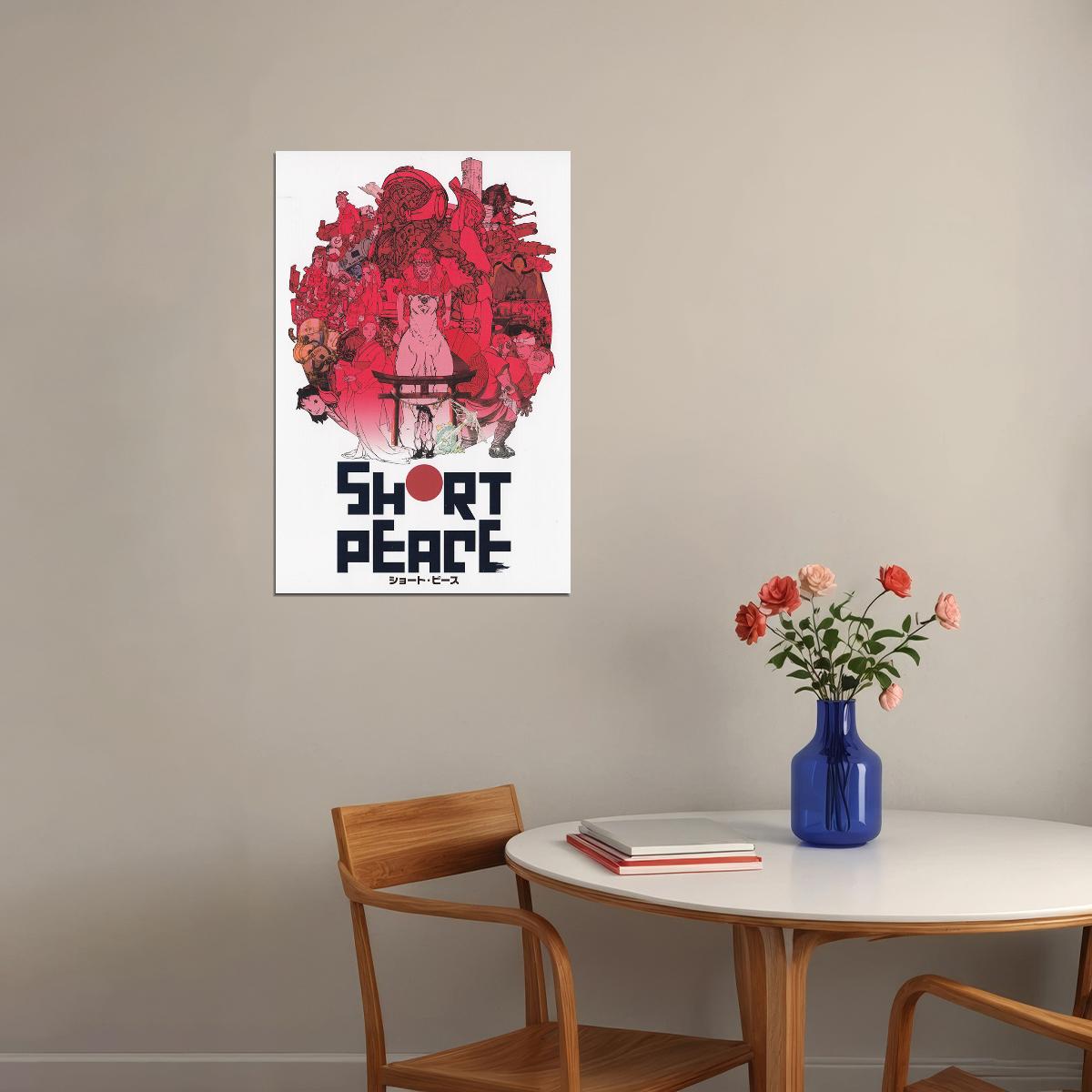 Short Peace Science Fiction Fantasy Anime Movie Poster Wall Art Print Home Wall Decor - xonomax