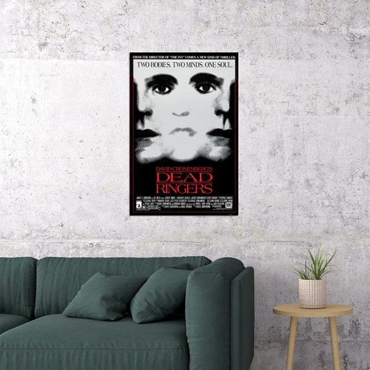 Dead Ringers Drama Horror Thriller Cinema Film Movie Poster Wall Art Print Home Wall Decor - xonomax