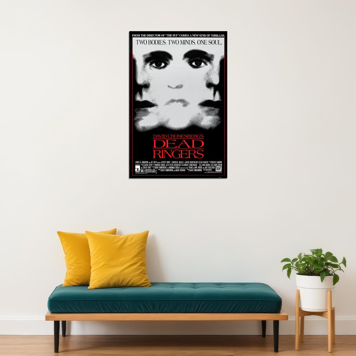 Dead Ringers Drama Horror Thriller Cinema Film Movie Poster Wall Art Print Home Wall Decor - xonomax