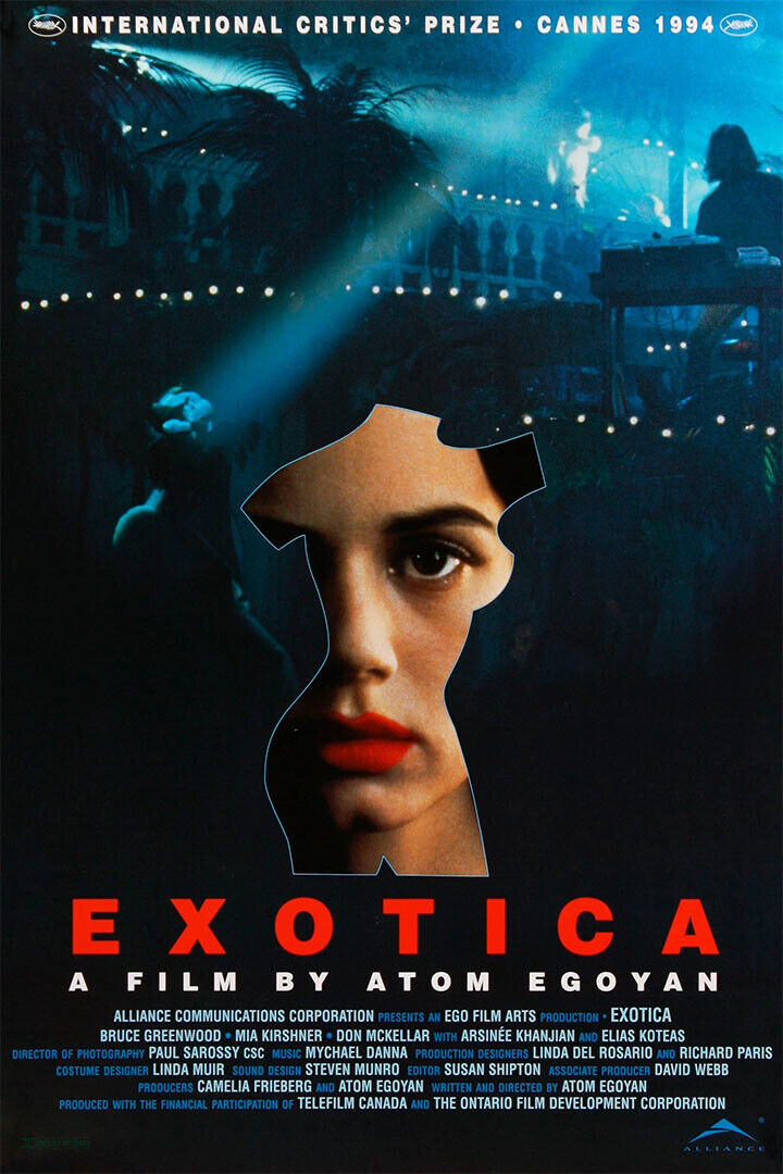 Exotica 1994 Drama Cinema Film Movie Gift Poster Wall Art Print Home Wall Decor