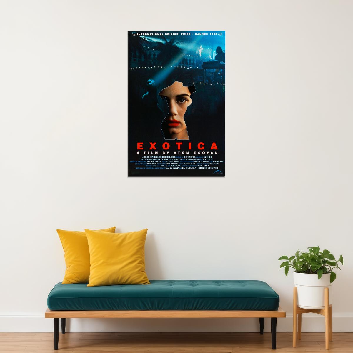 Exotica 1994 Drama Cinema Film Movie Gift Poster Wall Art Print Home Wall Decor