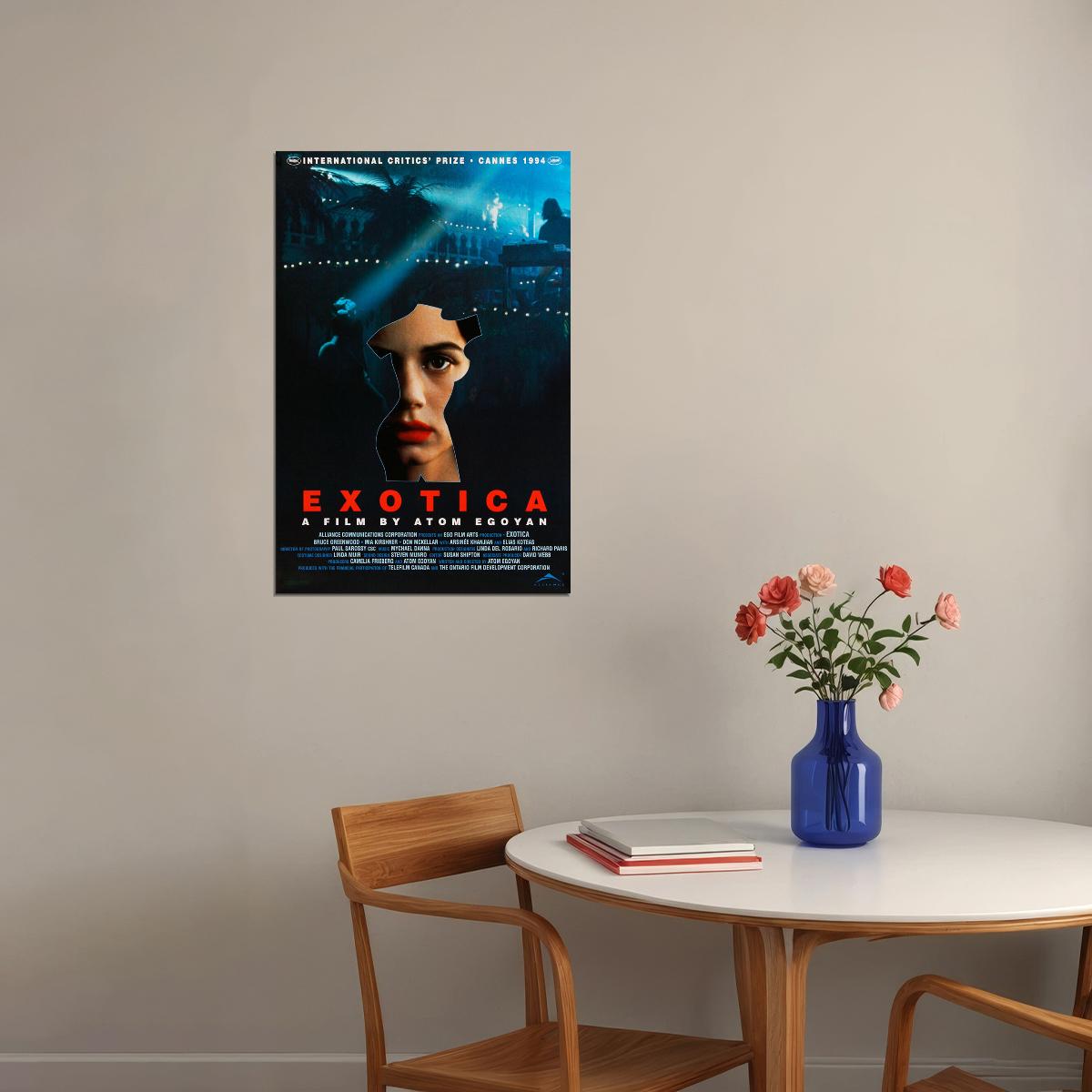 Exotica 1994 Drama Cinema Film Movie Gift Poster Wall Art Print Home Wall Decor