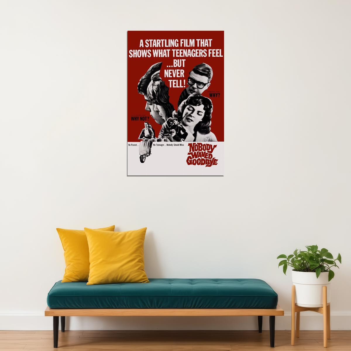 Nobody Waved Good Bye Drama Cinema Film Movie Poster Wall Art Print Home Wall Decor - xonomax