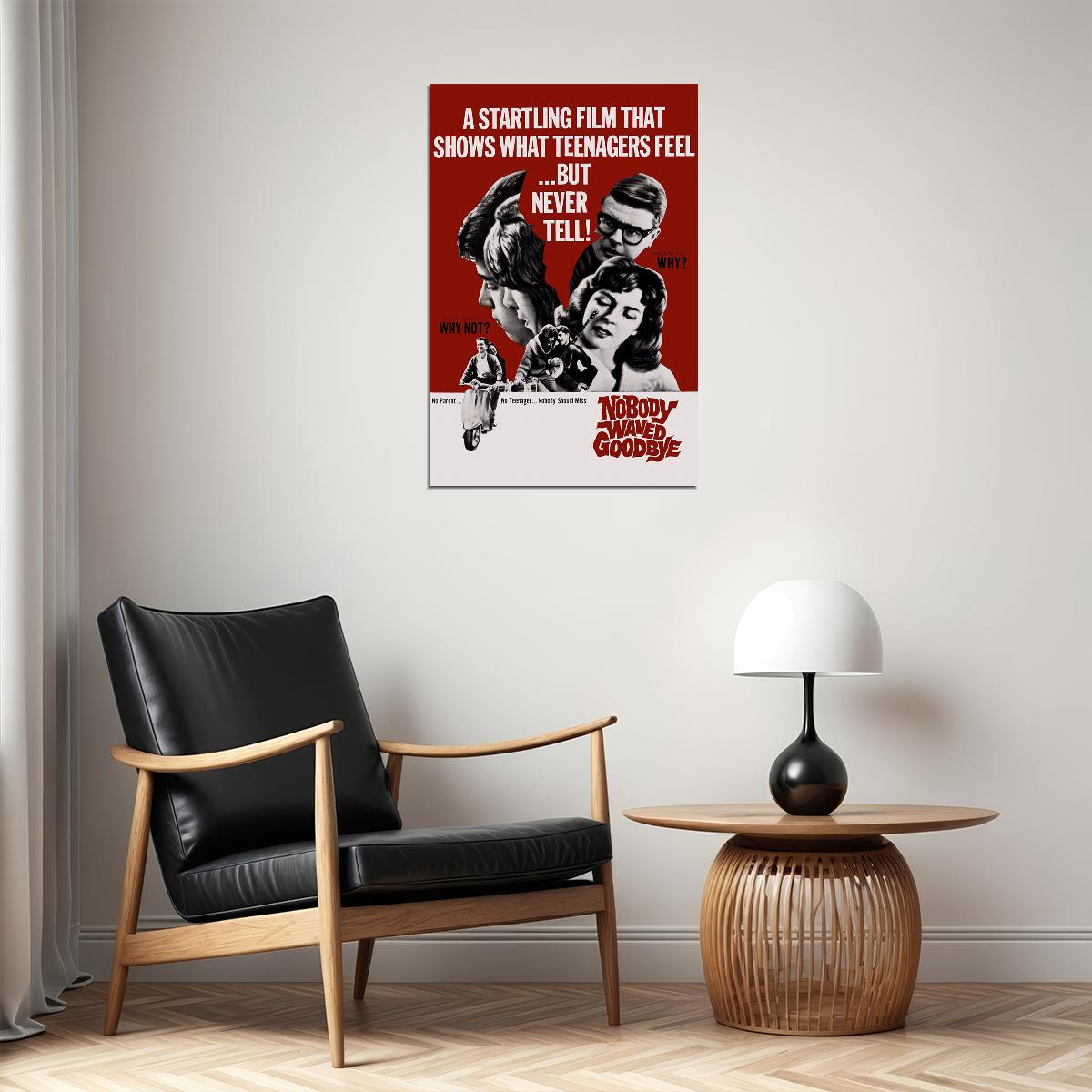 Nobody Waved Good Bye Drama Cinema Film Movie Poster Wall Art Print Home Wall Decor - xonomax