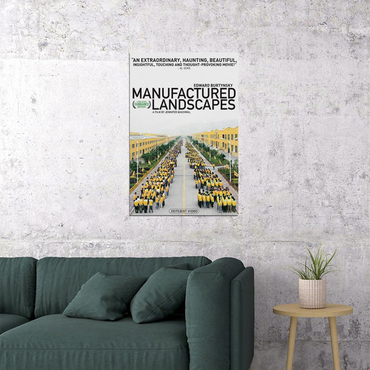 Manufactured Landscapes Documentary Cinema Film Movie Poster Wall Art Print Home Wall Decor - xonomax