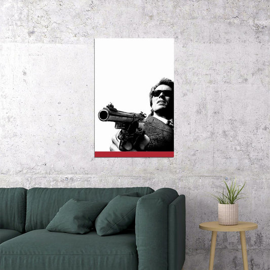 Dirty Harry 1971 Crime Action Cinema Film Movie Poster Wall Art Print Home Wall Decor - xonomax