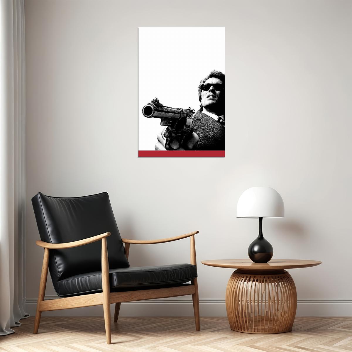 Dirty Harry 1971 Crime Action Cinema Film Movie Poster Wall Art Print Home Wall Decor - xonomax