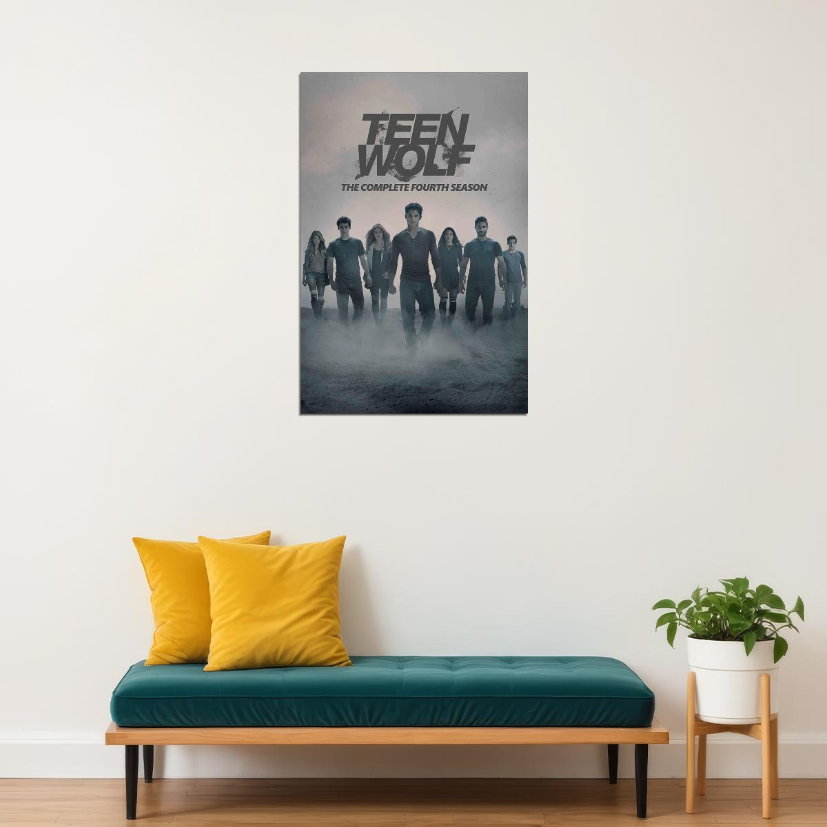 Teen Wolf Action Drama Fantasy Tv Series Movie Poster Wall Art Print Home Wall Decor