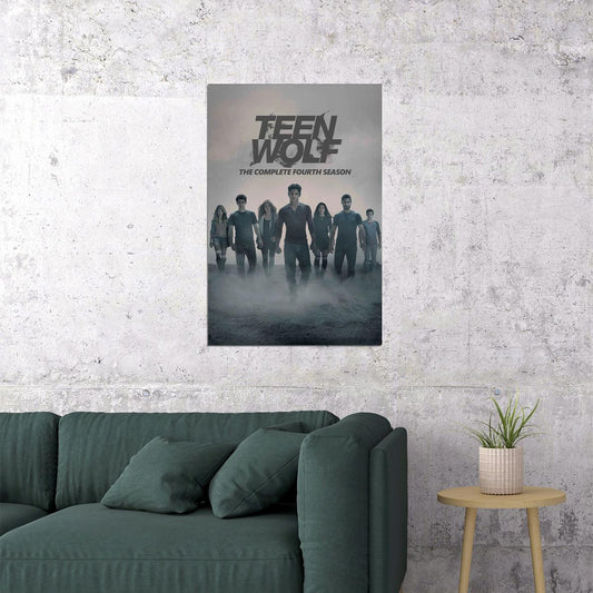 Teen Wolf Action Drama Fantasy Tv Series Movie Poster Wall Art Print Home Wall Decor - xonomax