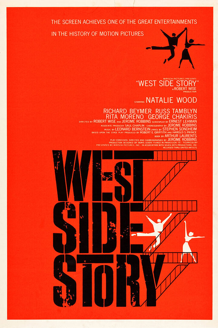 West Side Story Crime Drama Musical Cinema Film Movie Poster Wall Art Print Home Wall Decor - xonomax