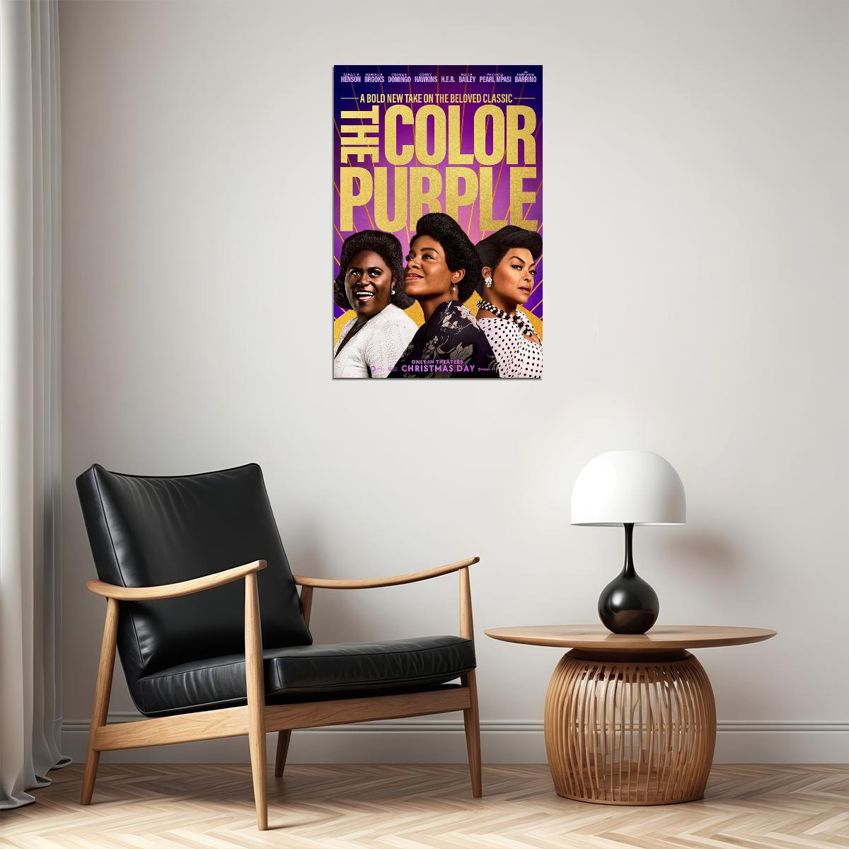 The Color Purple Drama Musical Cinema Film Movie Poster Wall Art Print Home Wall Decor - xonomax