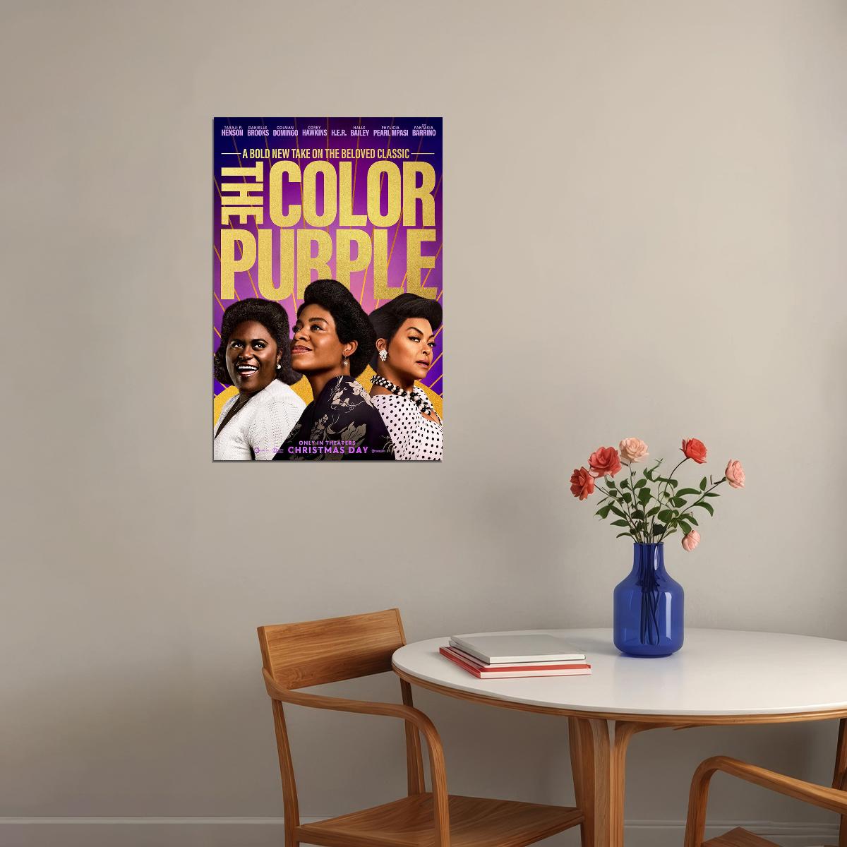 The Color Purple Drama Musical Cinema Film Movie Poster Wall Art Print Home Wall Decor - xonomax