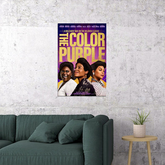 The Color Purple Drama Musical Cinema Film Movie Poster Wall Art Print Home Wall Decor - xonomax