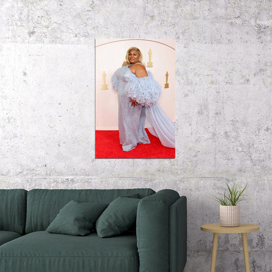 Da'vine Joy Randolph 2024 Celebrity American Actress Poster Wall Art Print Home Wall Decor - xonomax