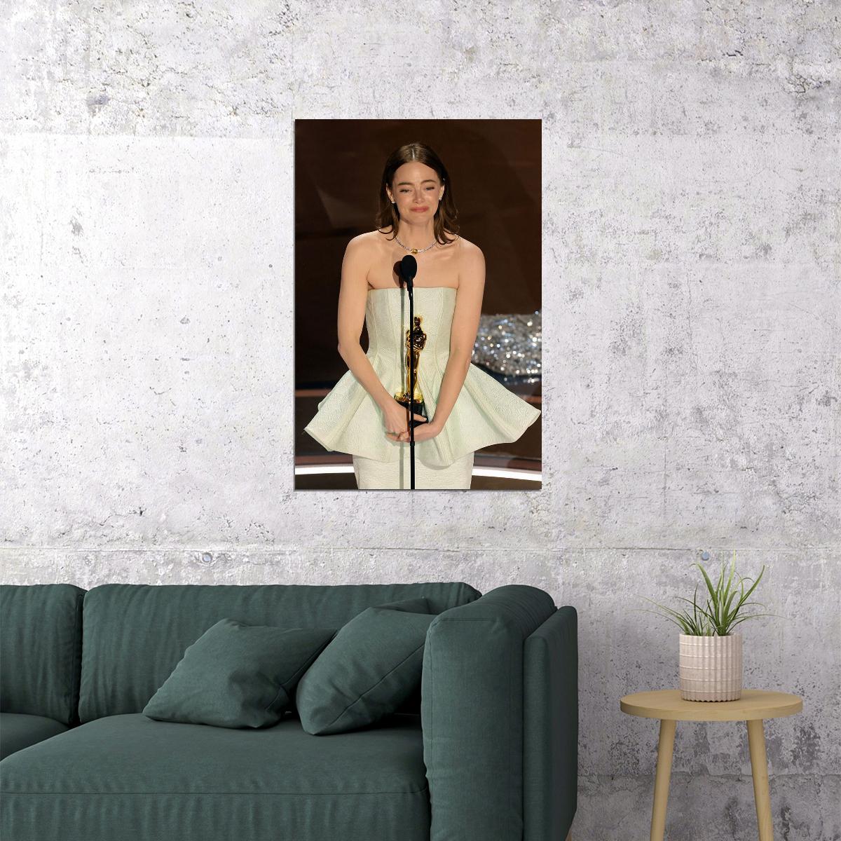 Emma Stone 2024 Celebrity American Cinema Actress Poster Wall Art Print Home Wall Decor - xonomax