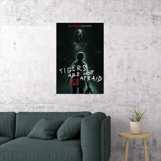 Tigers Are Not Afraid Horror Mystery Cinema Film Movie Poster Wall Art Print Home Wall Decor - xonomax