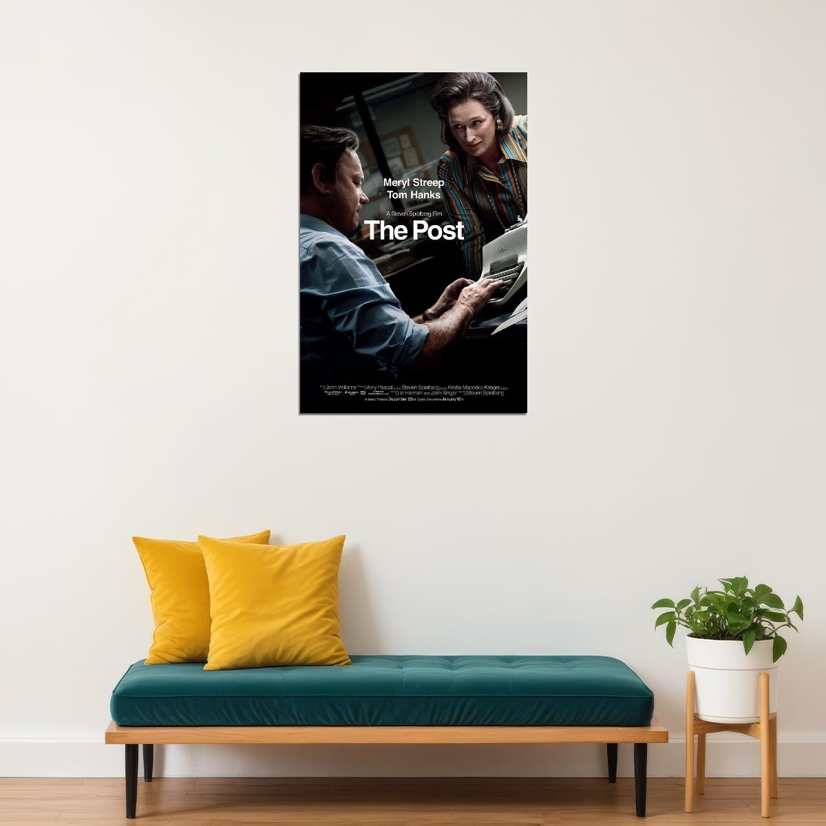 The Post Biography History Drama Thriller Cinema Film Poster Wall Art Print Home Wall Decor - xonomax