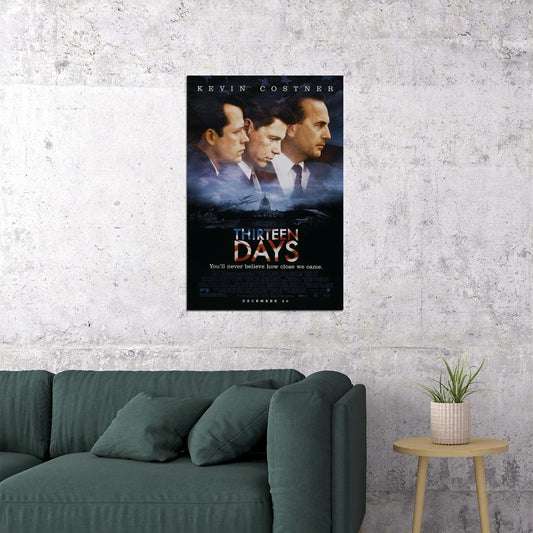 Thirteen Days Drama History Thriller Cinema Film Movie Poster Wall Art Print Home Wall Decor - xonomax