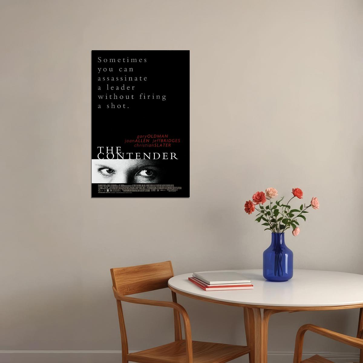 The Contender Drama Thriller Cinema Film Movie Poster Wall Art Print Home Wall Decor - xonomax