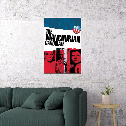 The Manchurian Candidate Drama Thriller Cinema Film Movie Poster Wall Art Print Home Wall Decor - xonomax