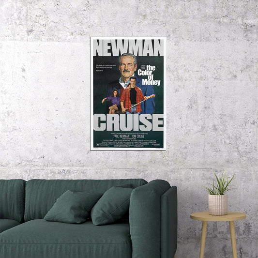 The Color Of Money Drama Sports Movie Cinema Film Poster Wall Art Print Home Wall Decor - xonomax