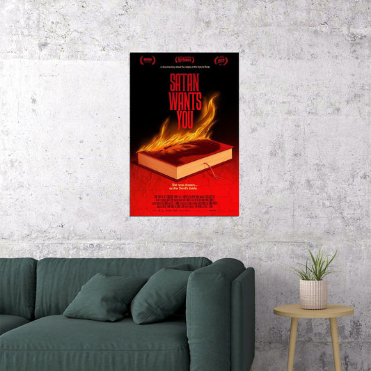 Satan Wants You Documentary Crime Mystery Cinema Film Poster Wall Art Print Home Wall Decor - xonomax