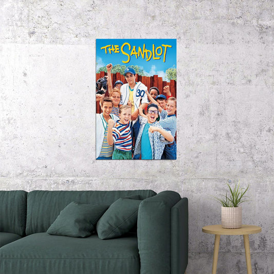 The Sandlot Family Comedy Sports Cinema Film Movie Poster Wall Art Print Home Wall Decor - xonomax