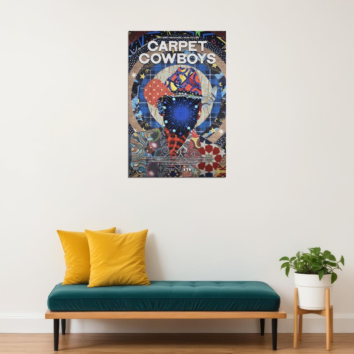 Carpet Cowboys Documentary Cinema Film Movie Poster Wall Art Print Home Wall Decor - xonomax